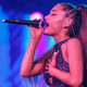 Ariana Grande performs onstage during the 2018 iHeartRadio Wango Tango last year.